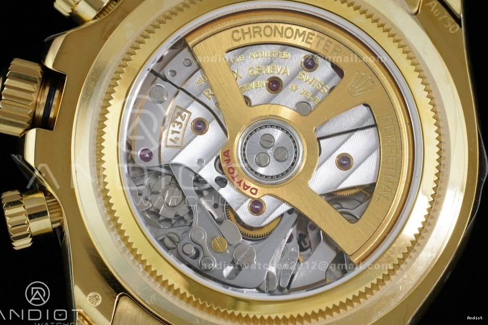 V9 on QF Edition 1:1 Best 126528LN QF4132 Le (Weighted) Mans Daytona YG Bracelet 0421